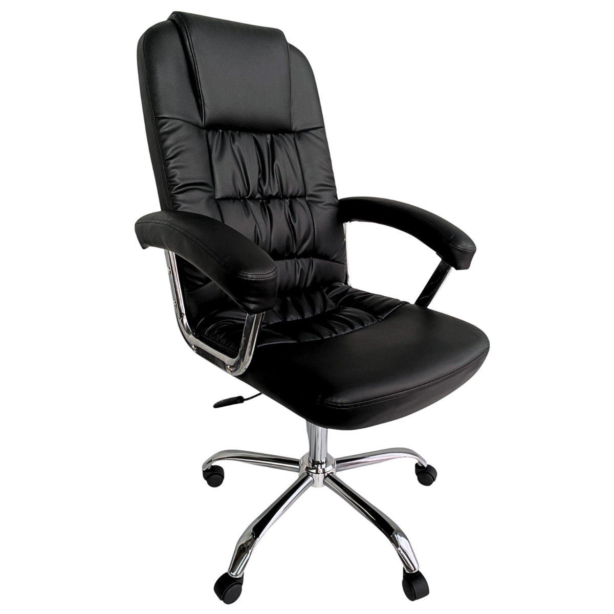 Silla  Premium Gerencial En Cuero Sintético - Pandora