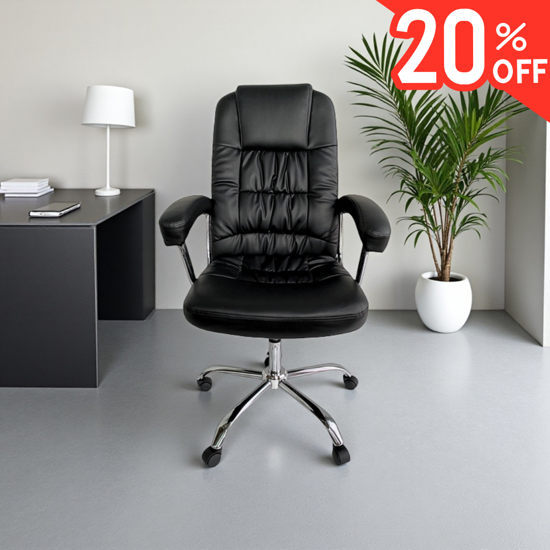 Silla Pandora - Premium Gerencial En Cuero Sintético