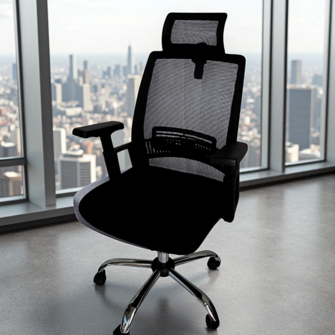 Silla  Alta Calidad Ejecutiva con Reposacabezas - Cleopatra