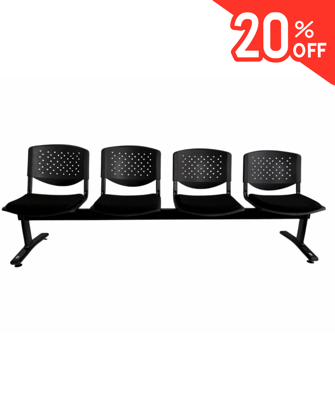 Silla de Espera 4 Puestos - Tándem Premium