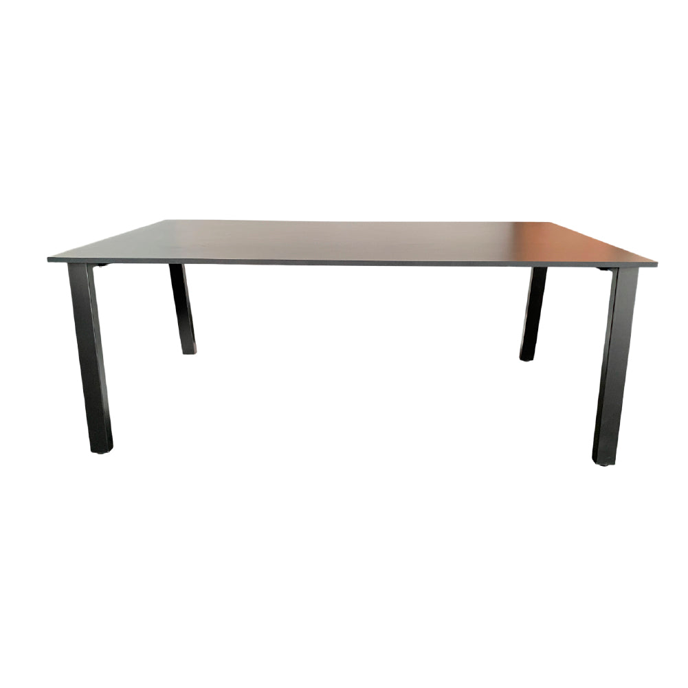 Mesa de junta moderna con estructura metálica - CT-3854