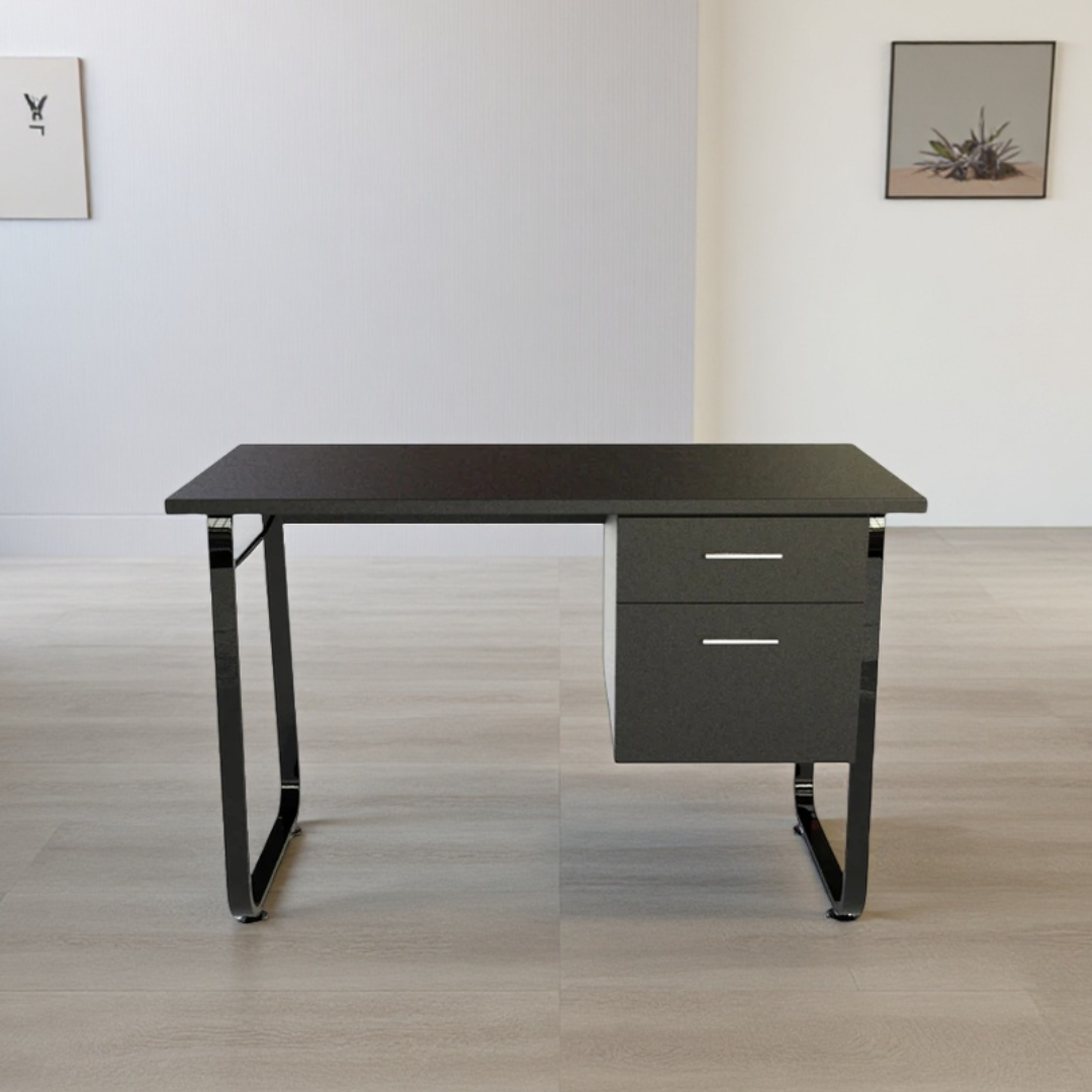 Escritorio con gaveteros diseño moderno madera y metal – alta durabilidad