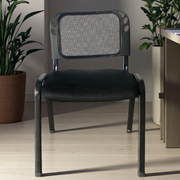 Silla Visitante Ergonómica de Oficina Respaldo en Malla - HLM 03
