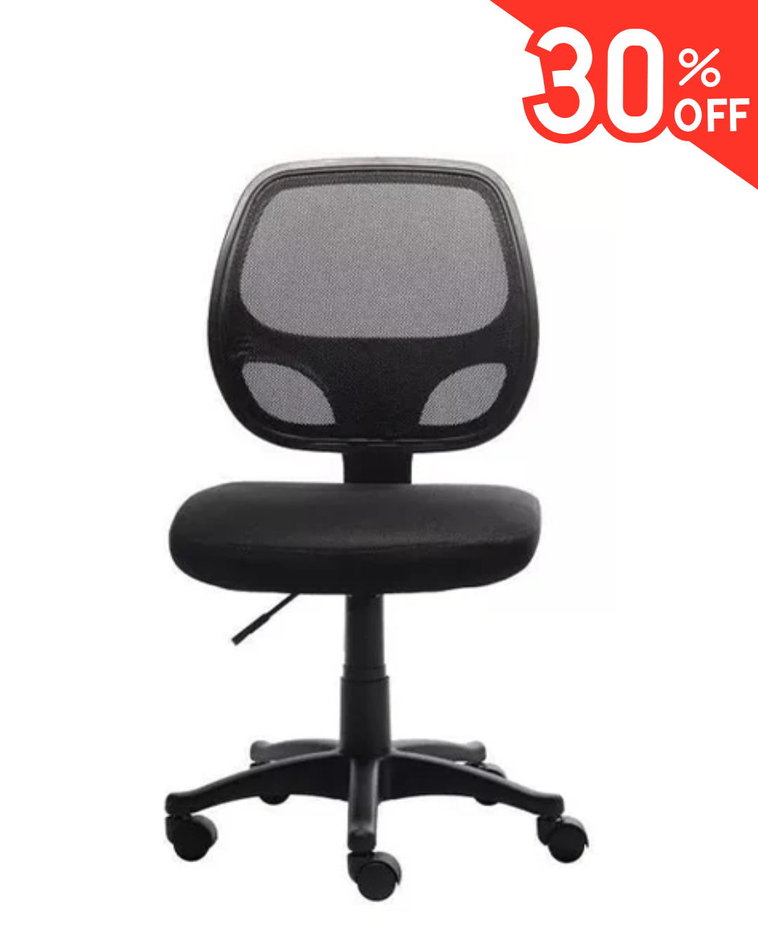 Silla ergonómica moderna de alta productividad – color negro