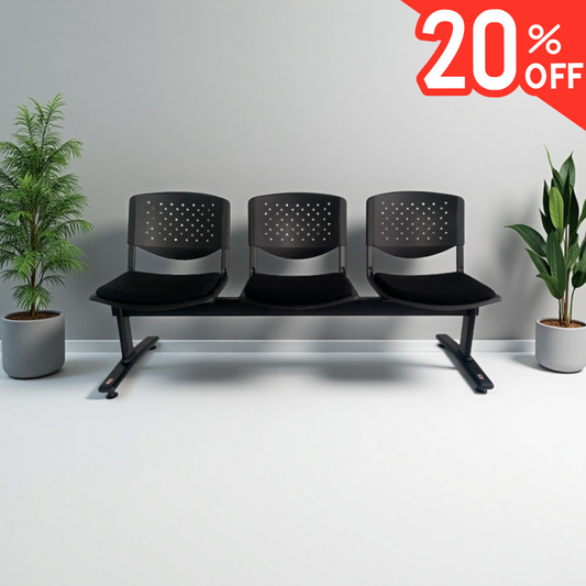 Silla de Espera 3 Puestos - Tándem Premium