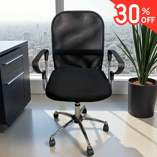 Silla Lia -  Diseño Moderno con Brazos Fijos