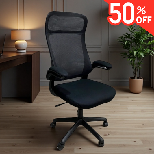 Silla Yesi -  moderna resistente con brazos ajustables y espaldar alto