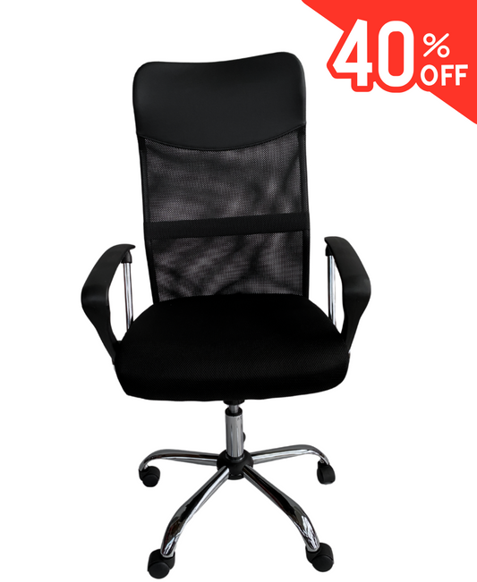 Silla Ergonómica de Oficina  altura ajustable  y Soporte Lumbar