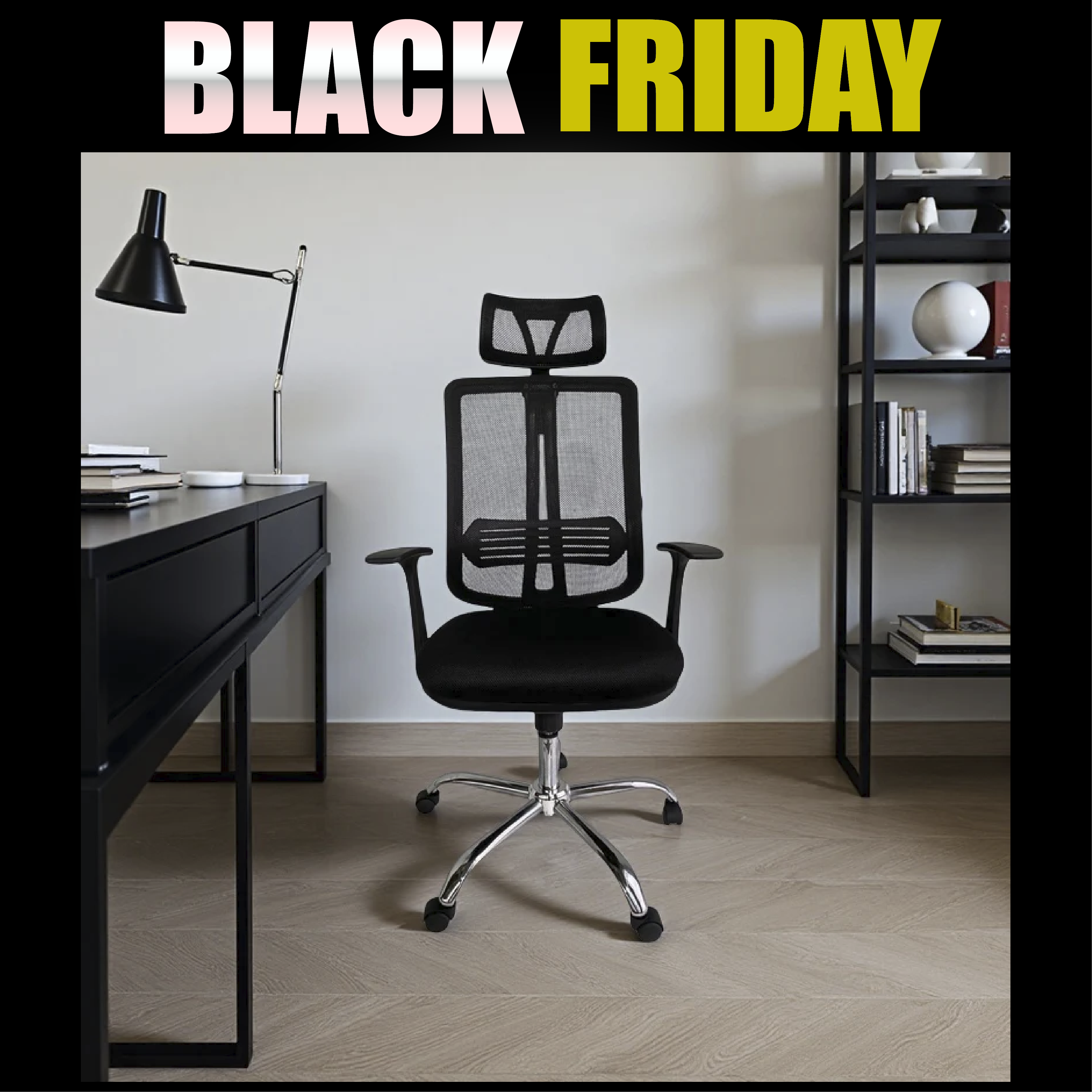 Silla Premium con  Cabecera Y Soporte Lumbar - Valentina