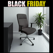 Silla Ejecutiva Ergonómica con Respaldo Alto y Base Metálica - Verona