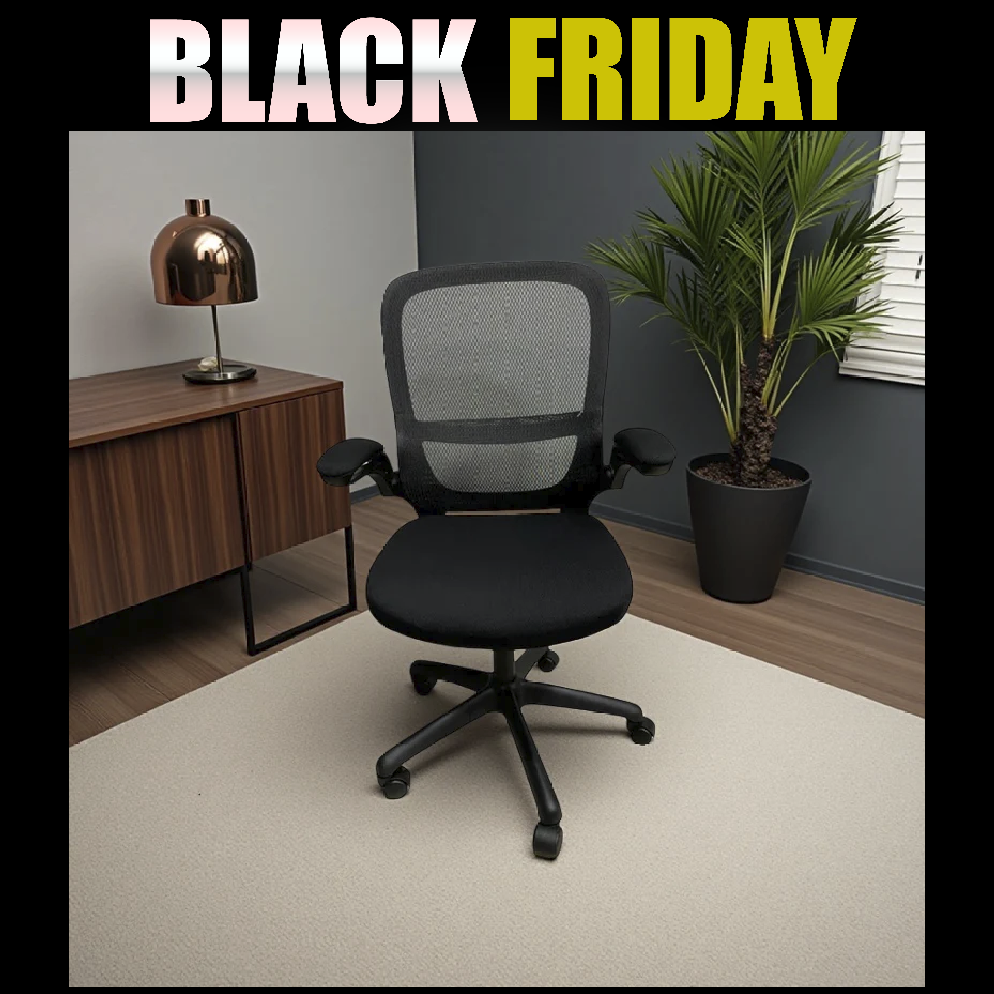 Silla Kata - De Espaldar Alto con Brazos Ajustable