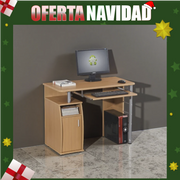 Escritorio con gaveteros color madera – moderno y versátil