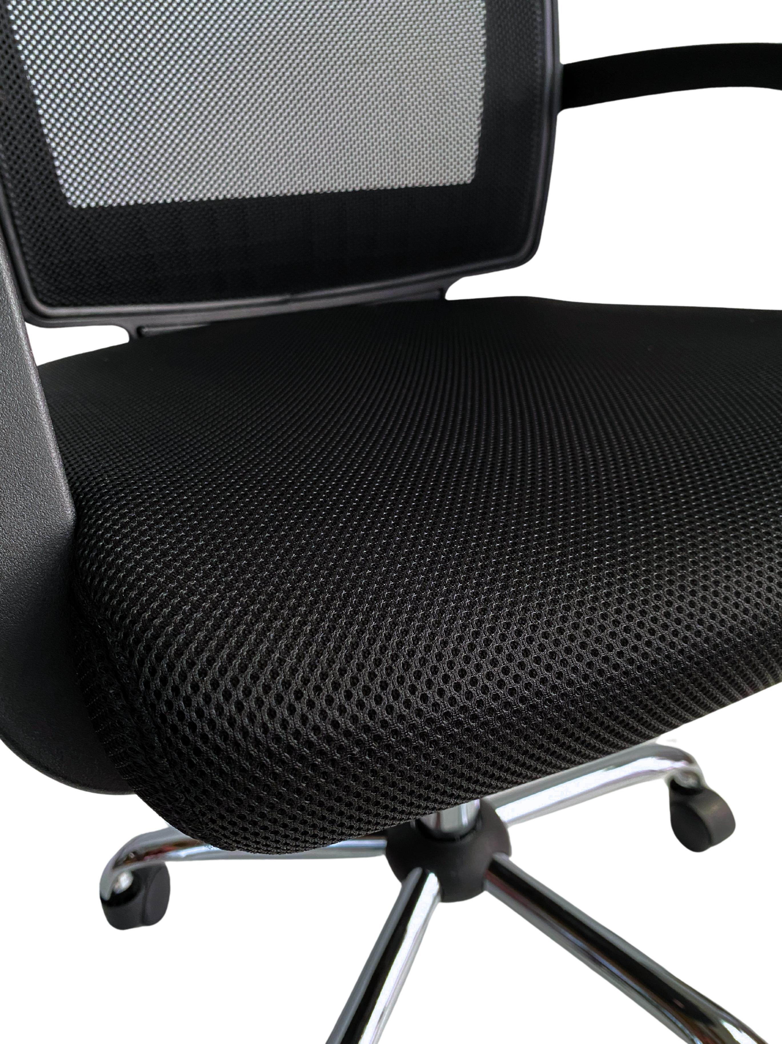 Silla -  Ergonómica con Respaldo de Malla y Apoyabrazos Integrados -  Apolo