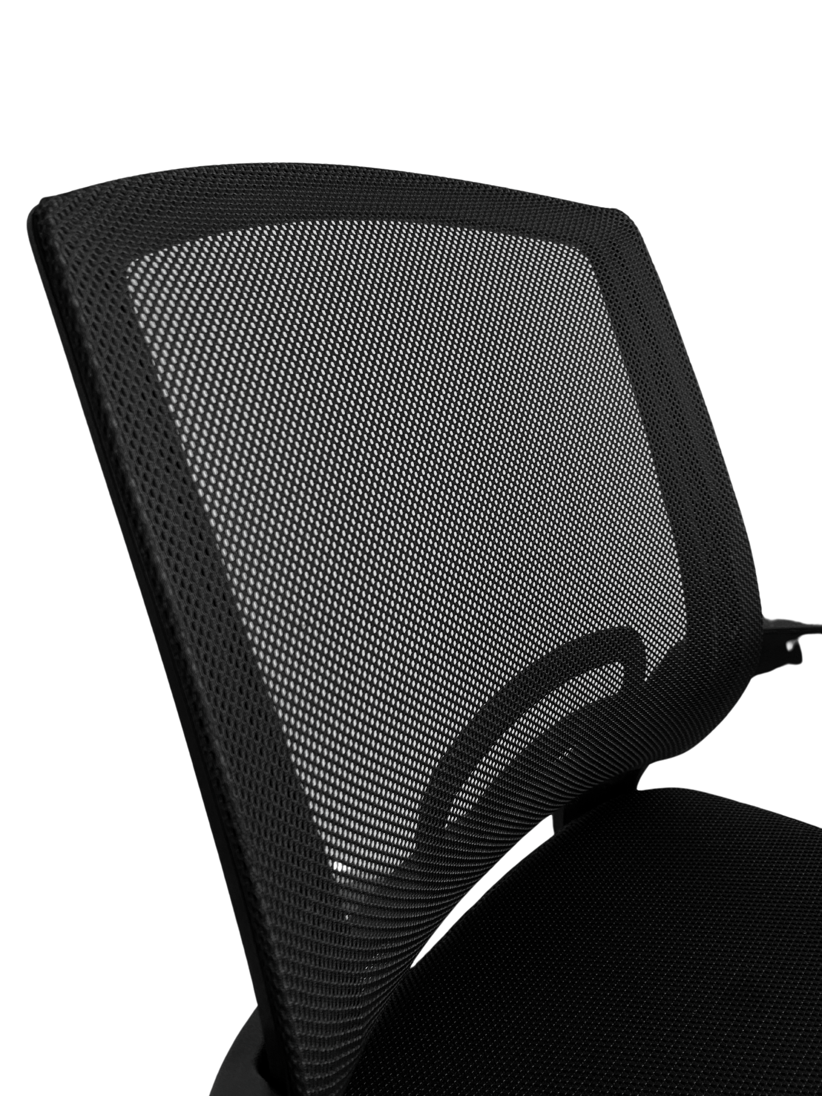 Silla Ergonómica con Respaldo de Malla y Base Cromada - Rafaela