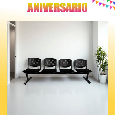 Silla de Espera 4 Puestos - Tándem Premium