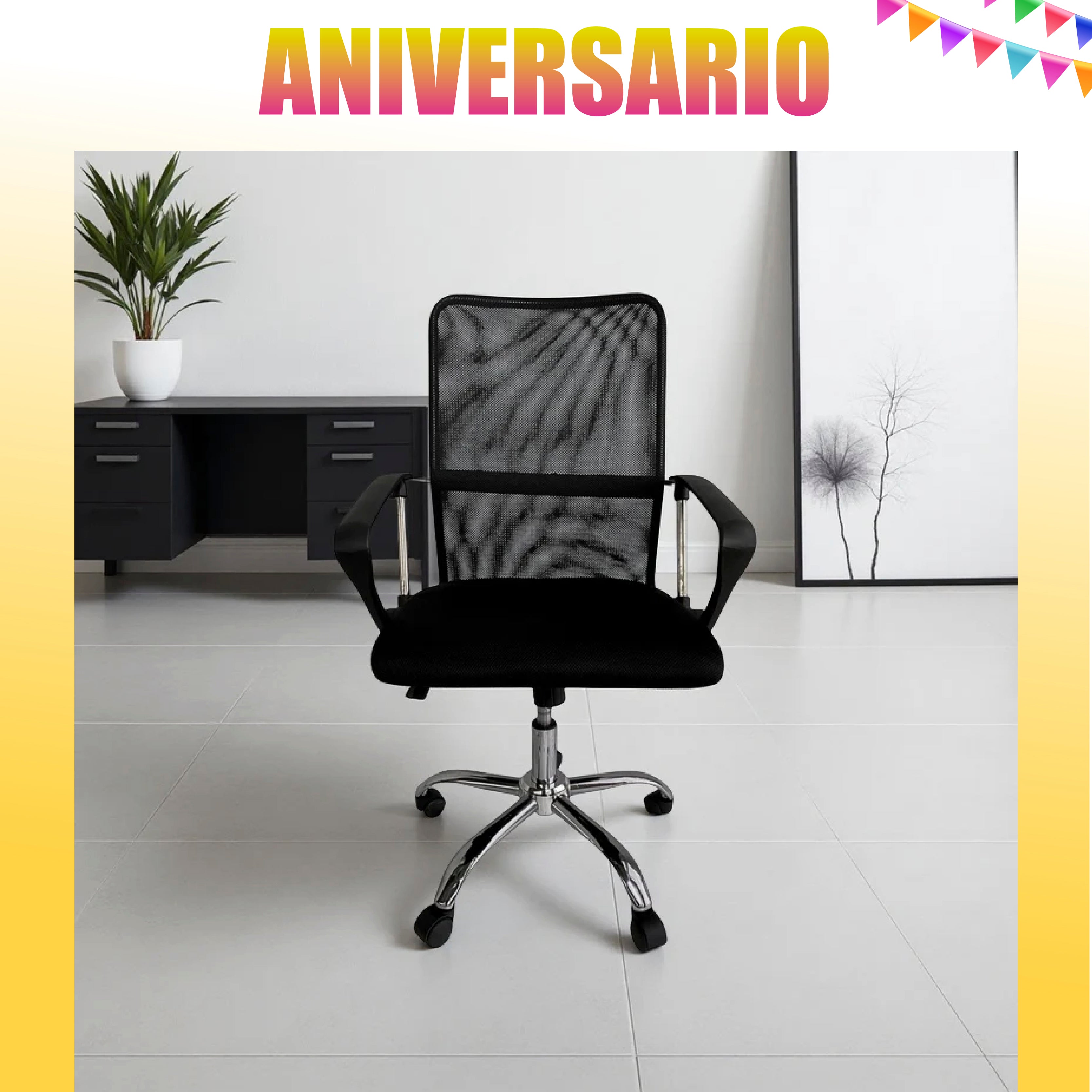 Silla Ejecutiva Ergonómica Malla Premium - Karina