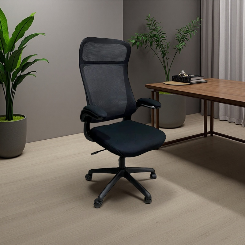 Silla Yesi -  moderna resistente con brazos ajustables y espaldar alto